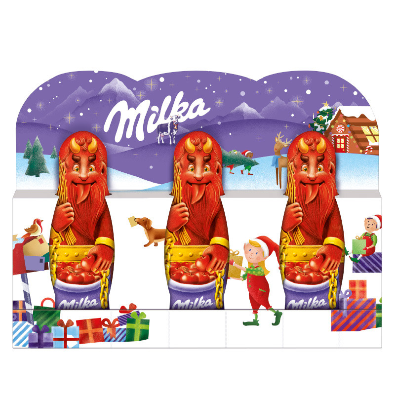 Milka Krampus Alpenmilch 3x15g